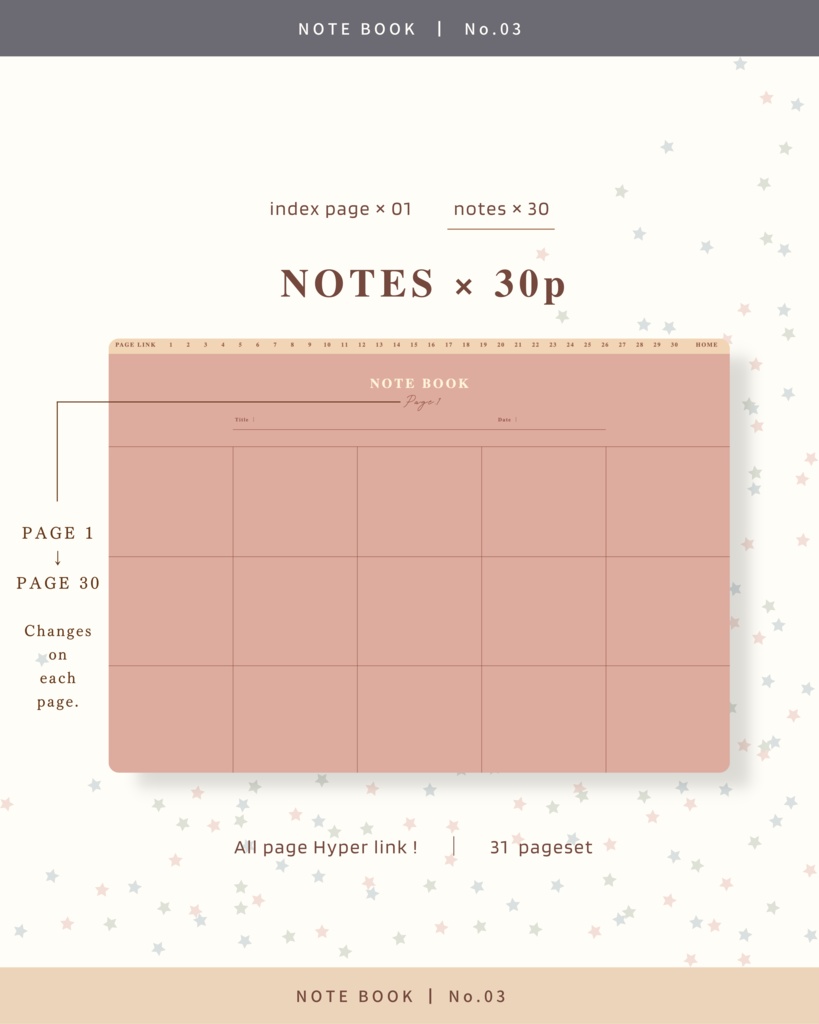 Notebook ๏ฝ No.03