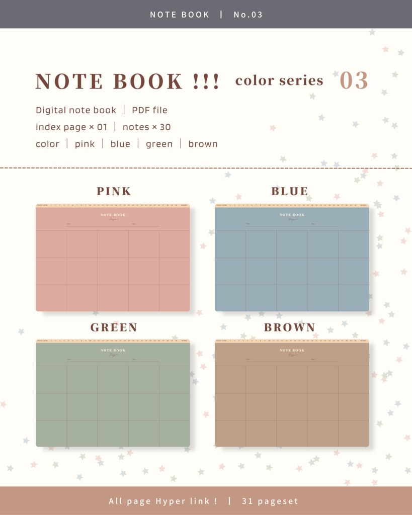 Notebook ｜ No.03 