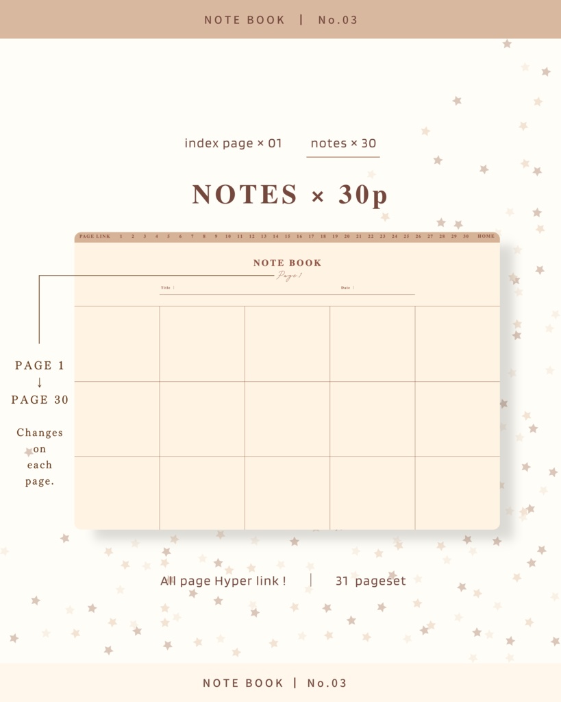 Notebook ๏ฝ No.03