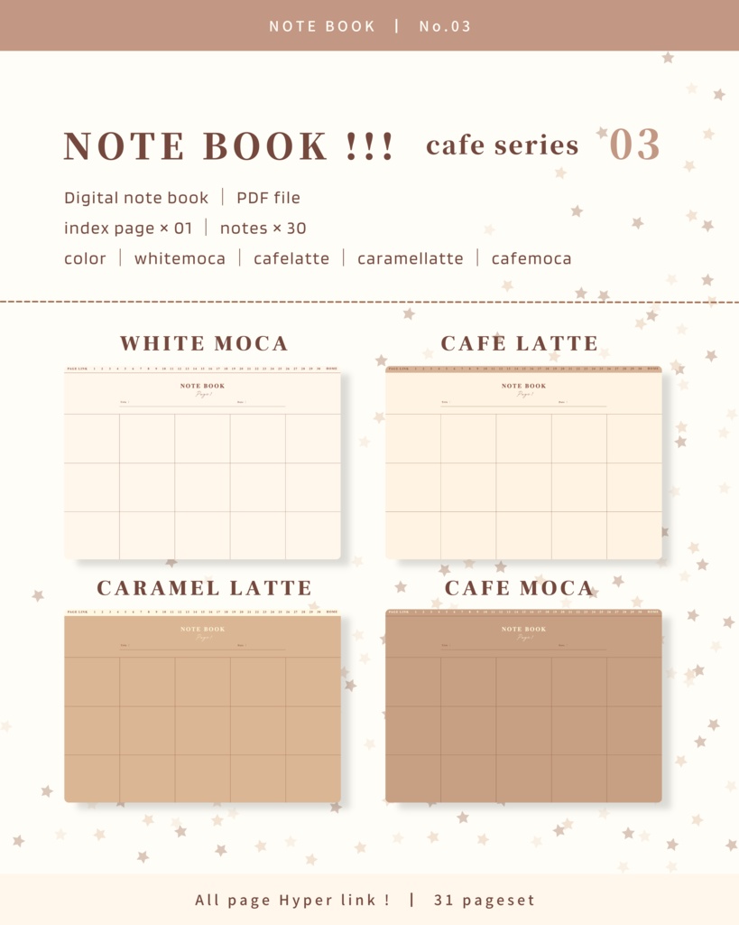 Notebook ｜ No.03