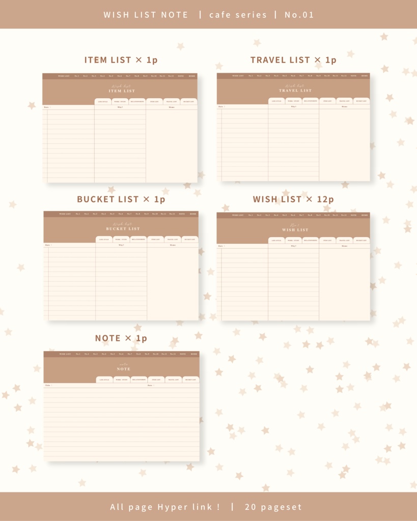 Wish list note | No.1