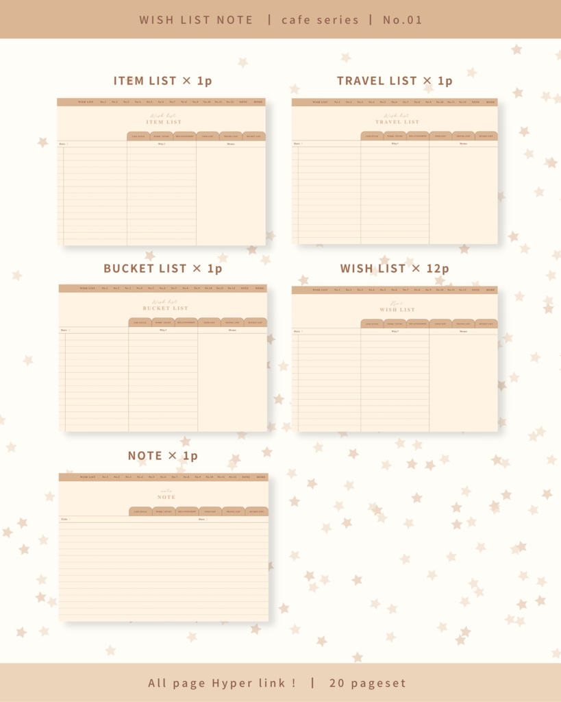 Wish list note | No.1