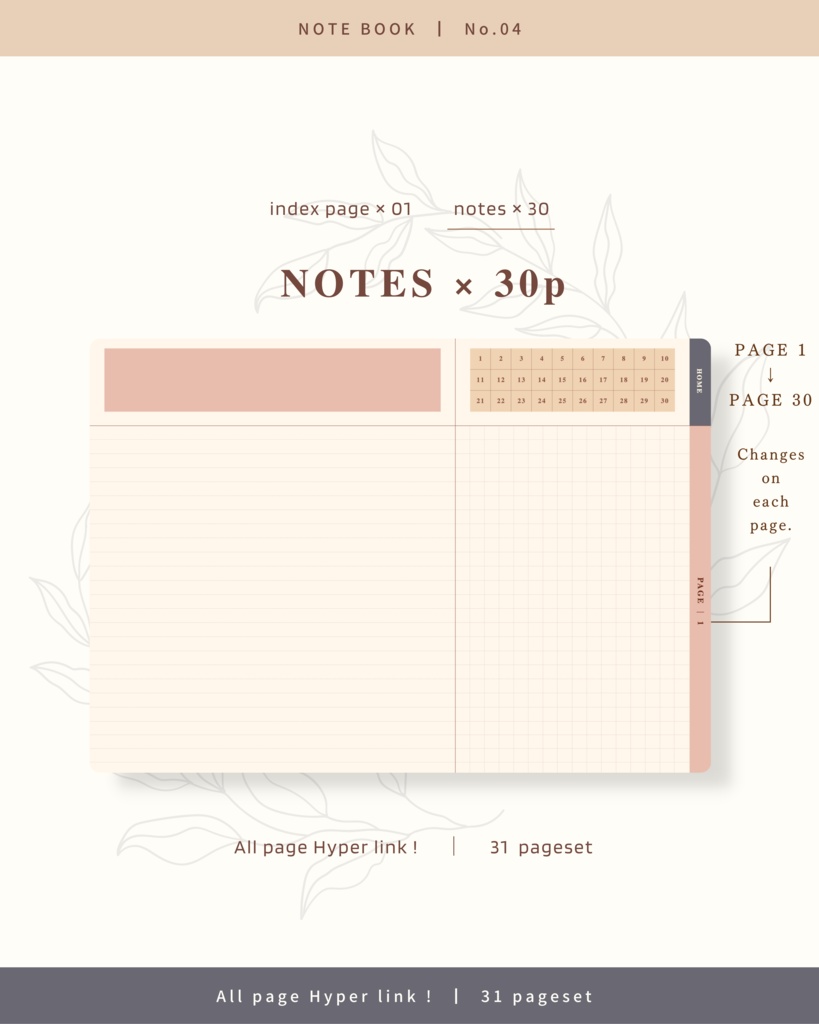 Notebook ๏ฝ No.04