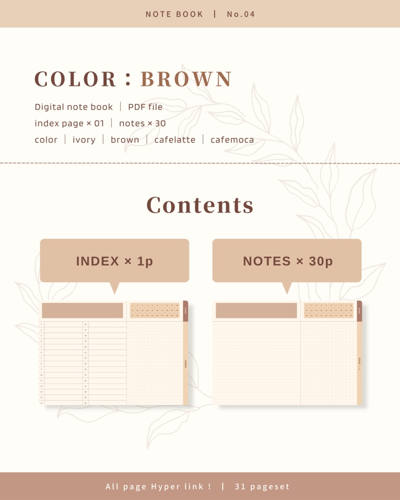 Notebook ๏ฝ No.04