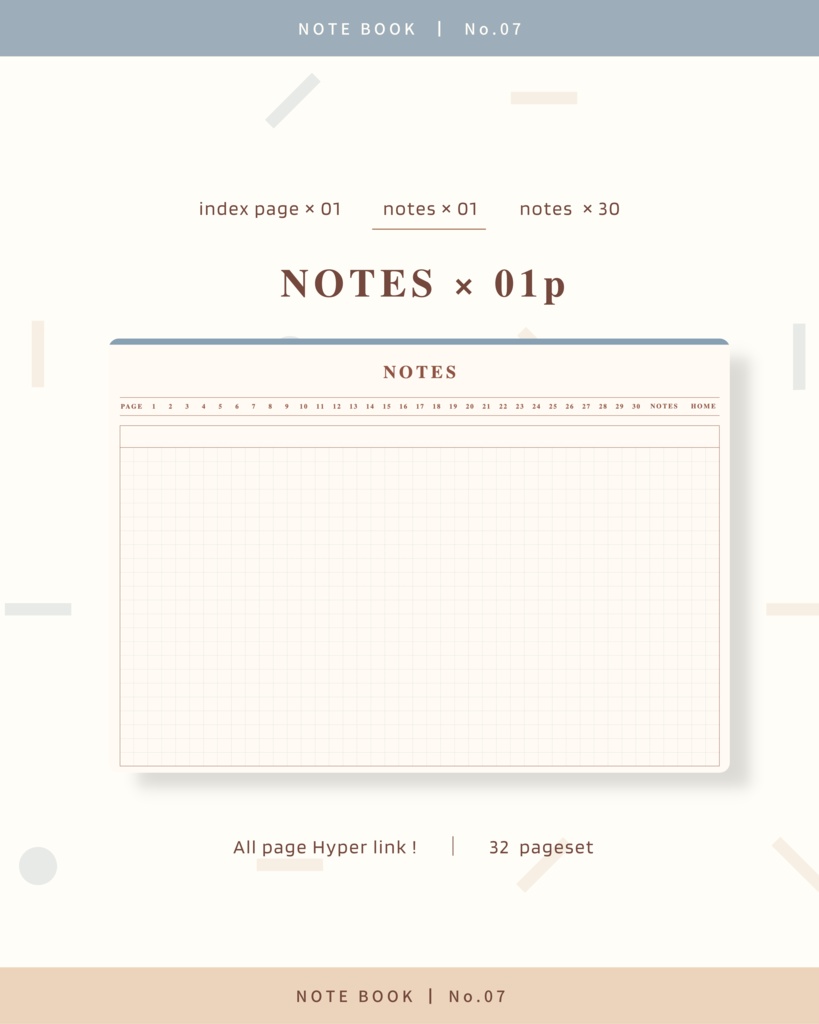 Notebook ๏ฝ No.07