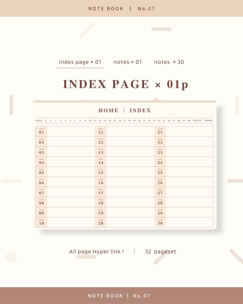 Notebook ๏ฝ No.07