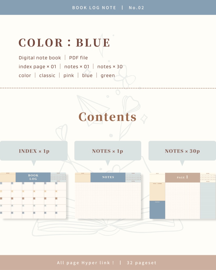 BOOK LOG NOTE ๏ฝ No.02