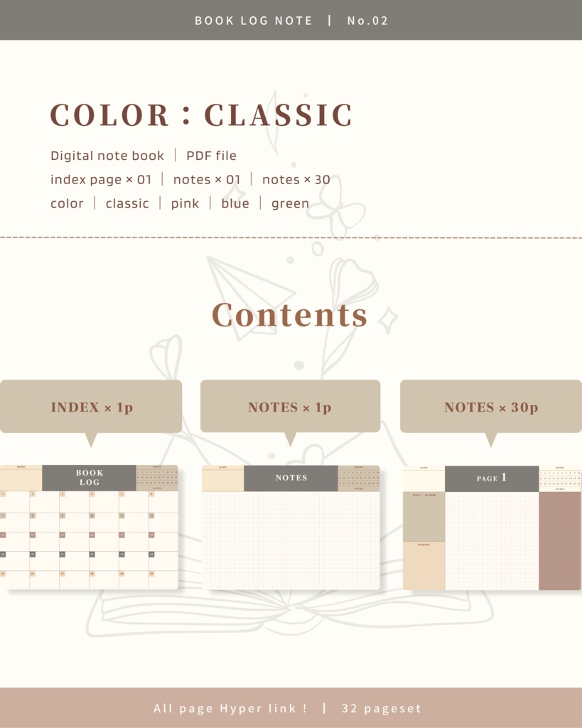 BOOK LOG NOTE ๏ฝ No.02