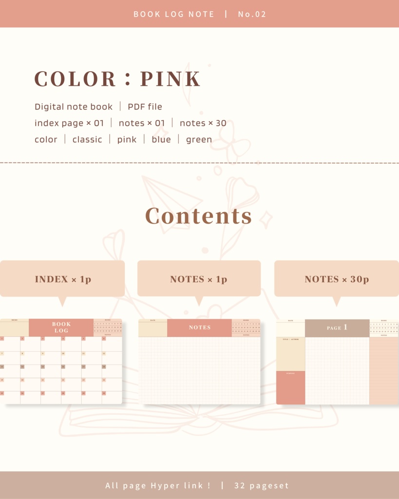 BOOK LOG NOTE ๏ฝ No.02