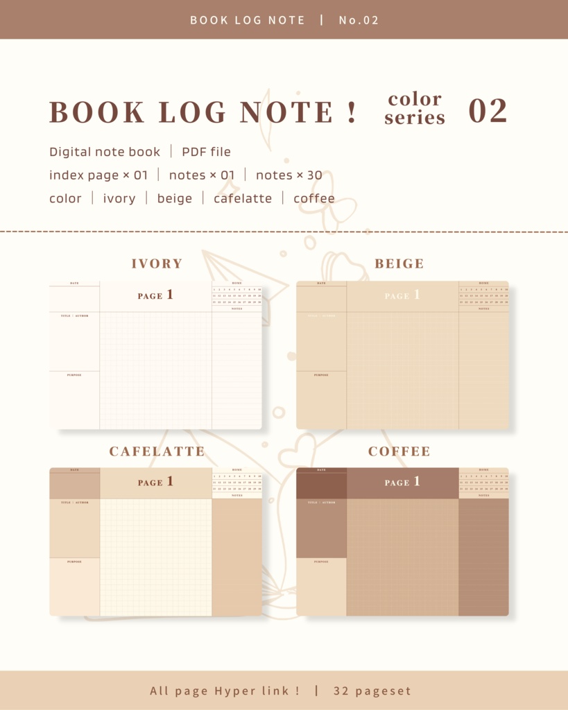 BOOK LOG NOTE ｜ No.02