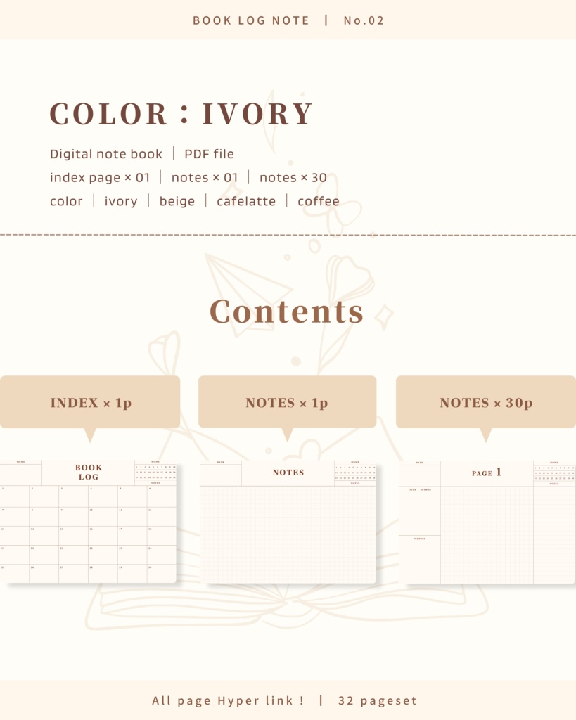 BOOK LOG NOTE ๏ฝ No.02