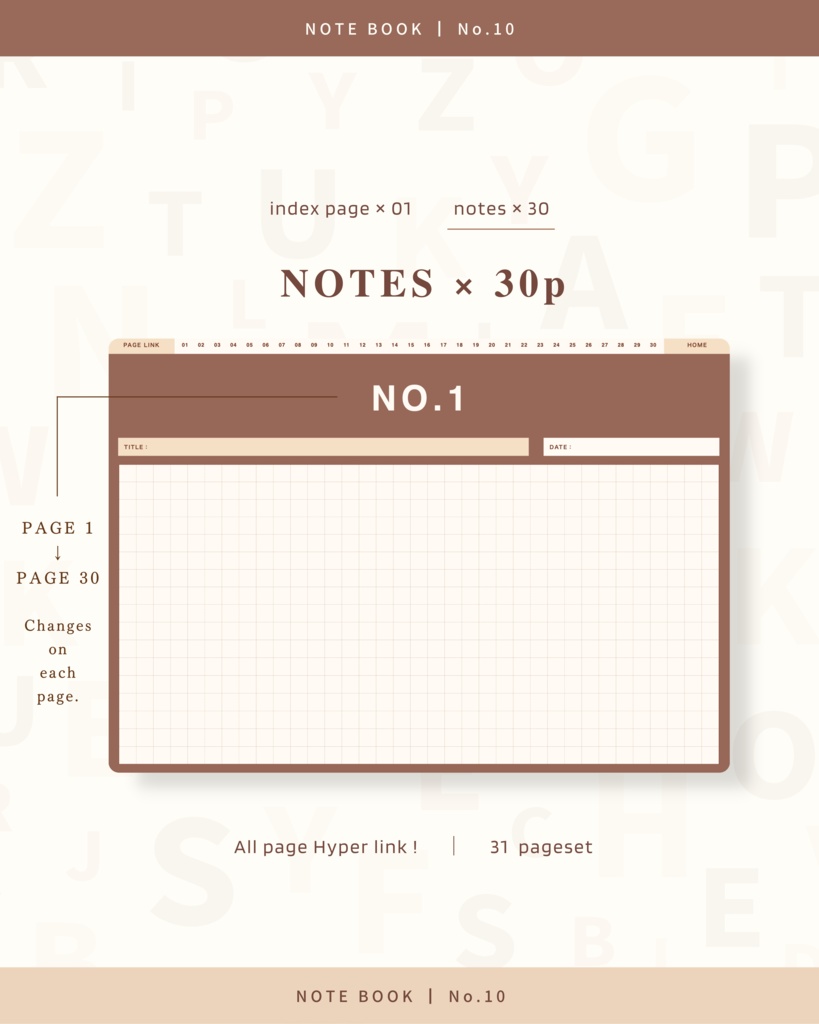 Notebook ๏ฝ No.10