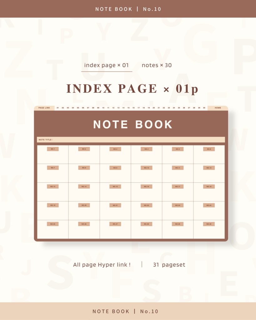 Notebook ๏ฝ No.10