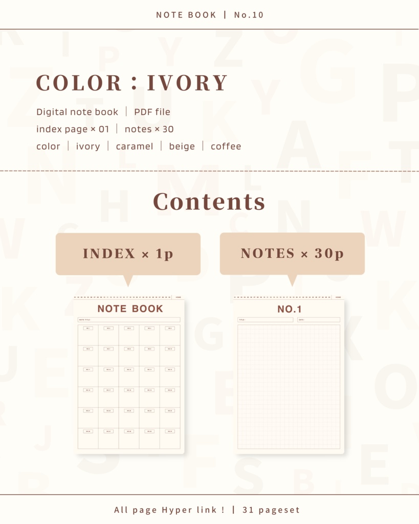 Notebook ๏ฝ No.10