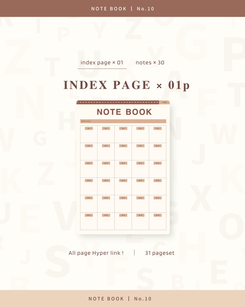 Notebook ๏ฝ No.10