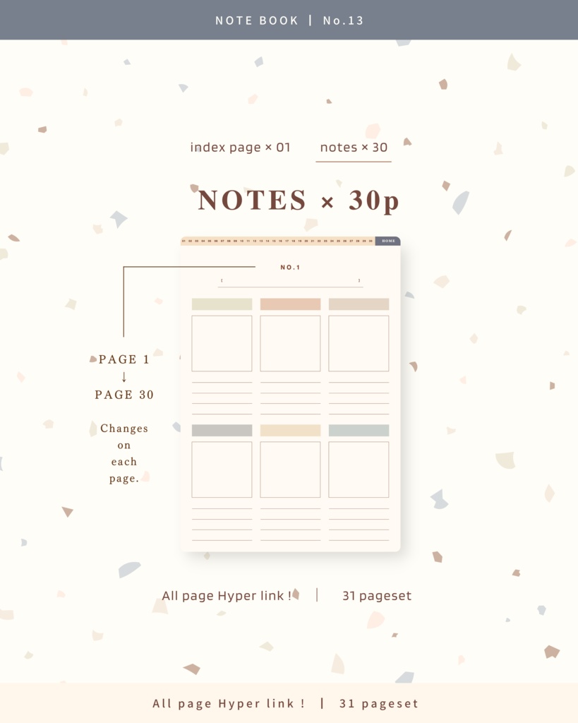 Notebook ๏ฝ No.13