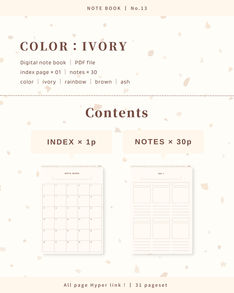 Notebook ๏ฝ No.13