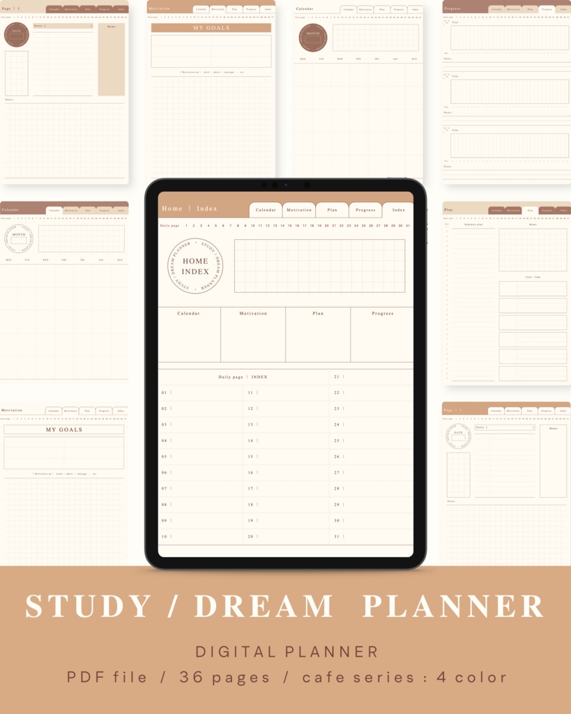 STUDY/DREAM PLANNER ๏ฝ No.1