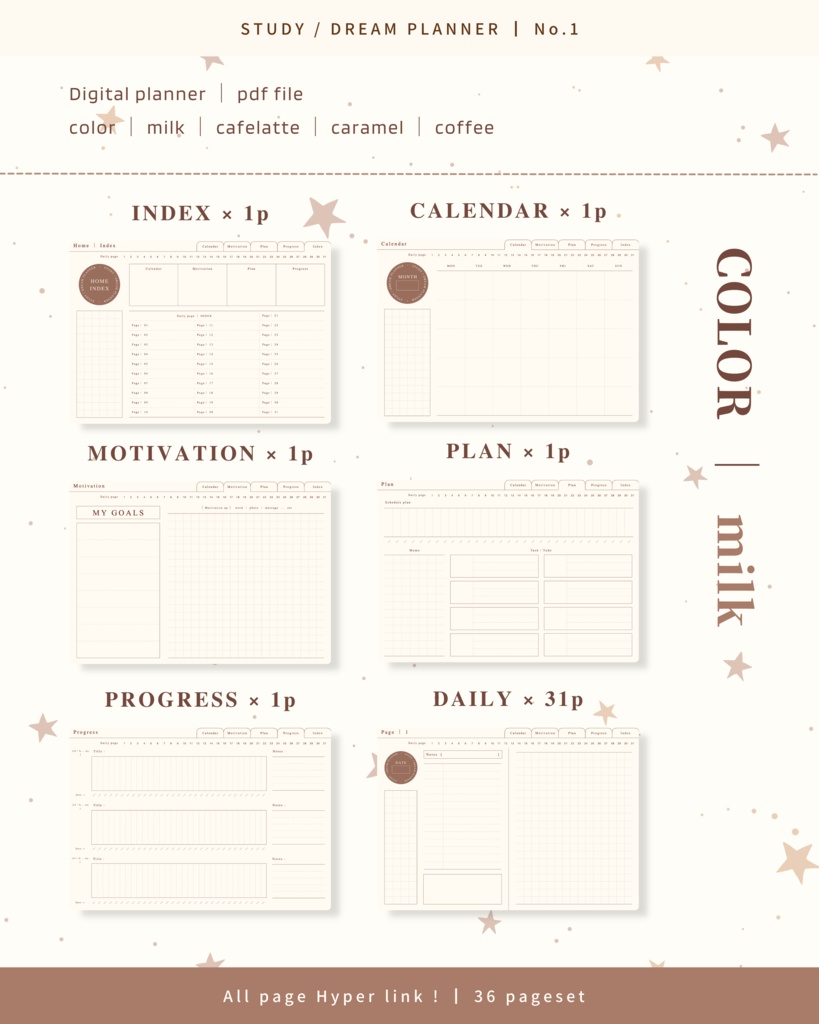 STUDY/DREAM PLANNER | No.1