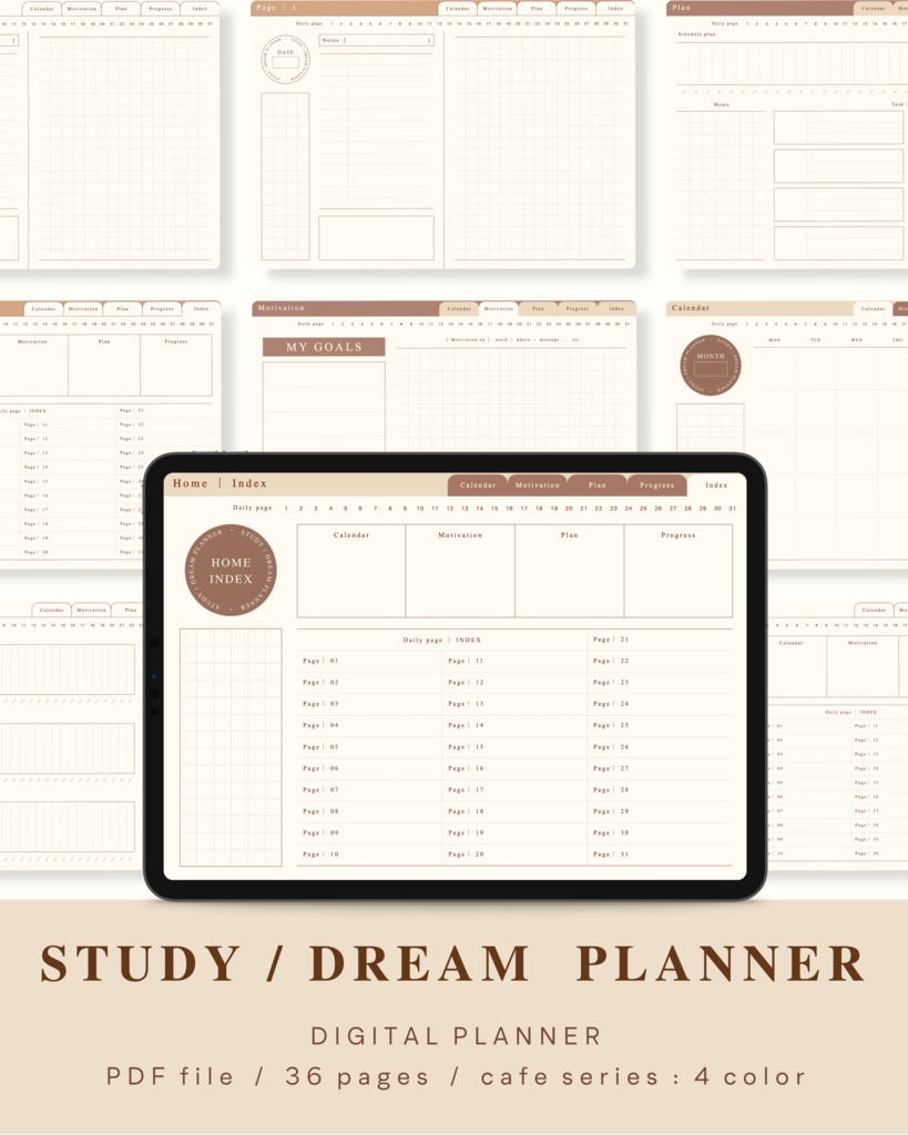 STUDY/DREAM PLANNER | No.1