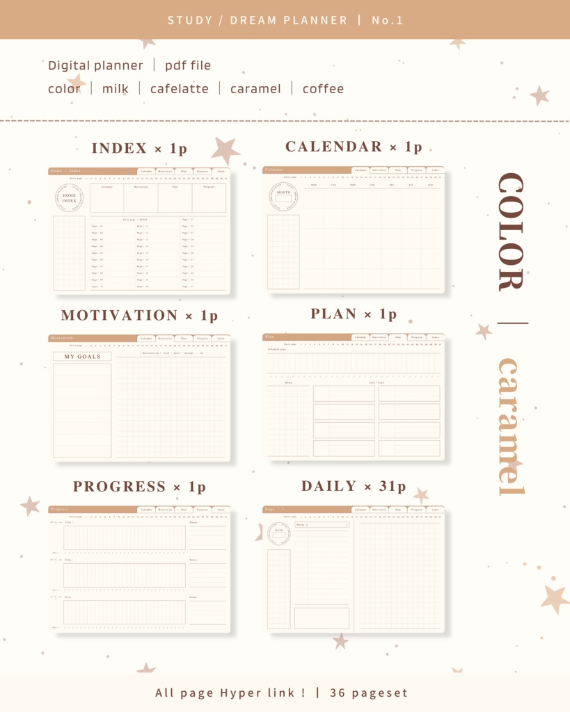 STUDY/DREAM PLANNER | No.1