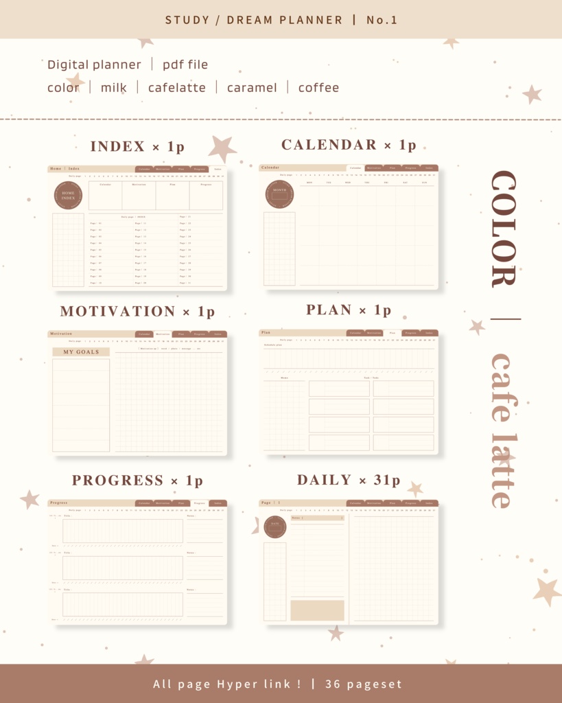 STUDY/DREAM PLANNER | No.1