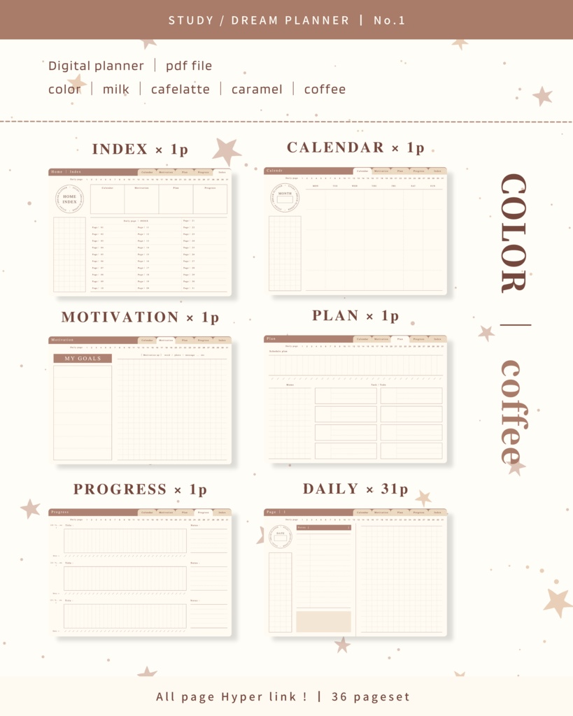 STUDY/DREAM PLANNER | No.1