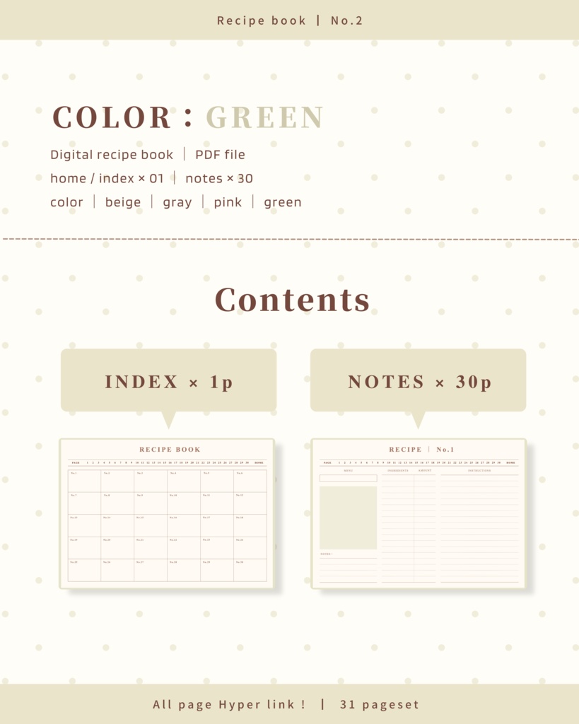 RECIPE BOOK ïœ No.2