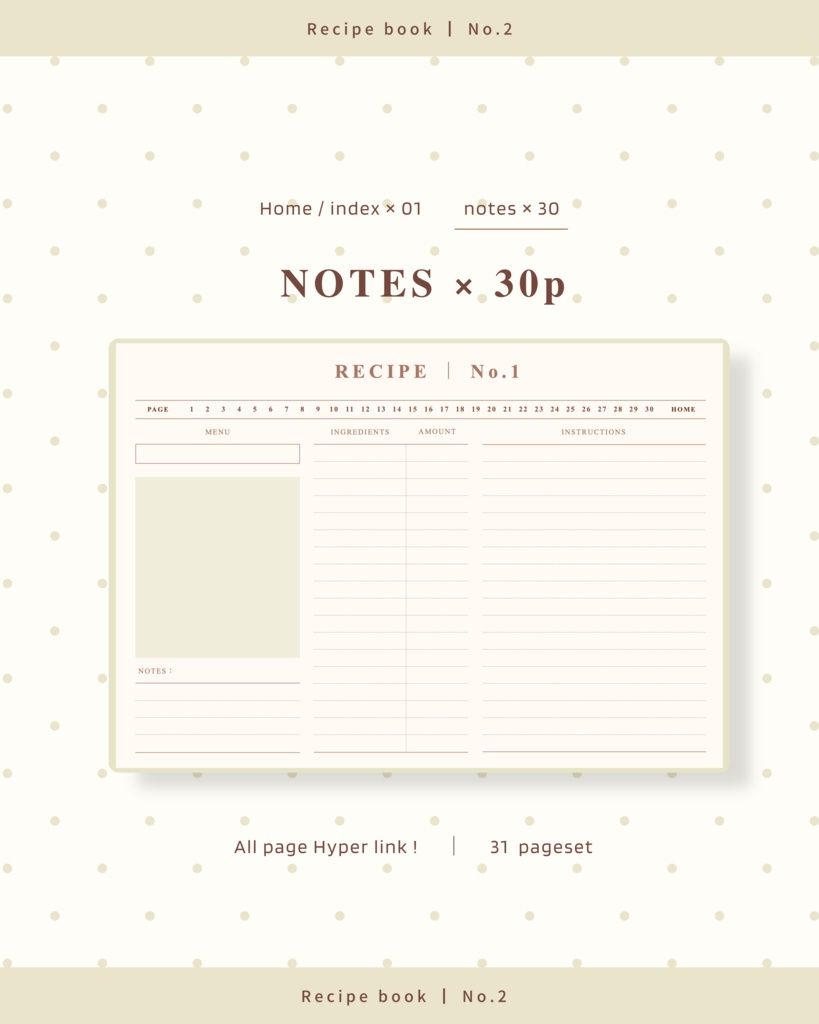 RECIPE BOOK ïœ No.2