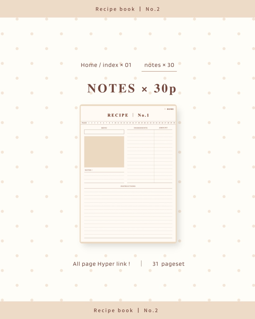 RECIPE BOOK ๏ฝ No.2