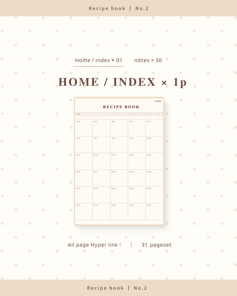 RECIPE BOOK ๏ฝ No.2