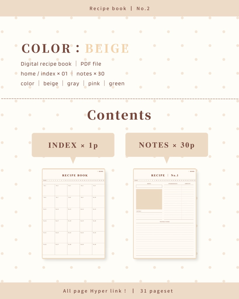 RECIPE BOOK ๏ฝ No.2