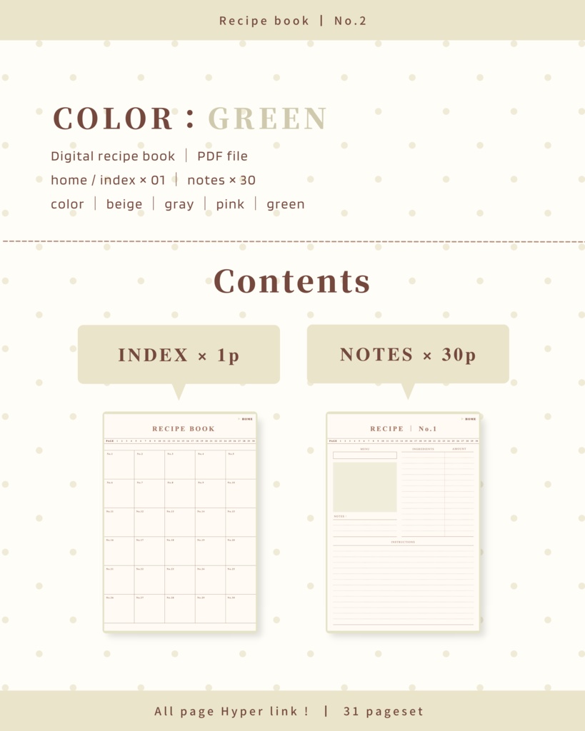RECIPE BOOK ๏ฝ No.2