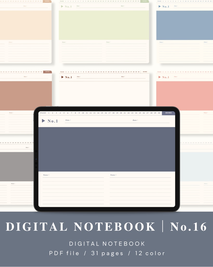 Notebook ๏ฝ No.16