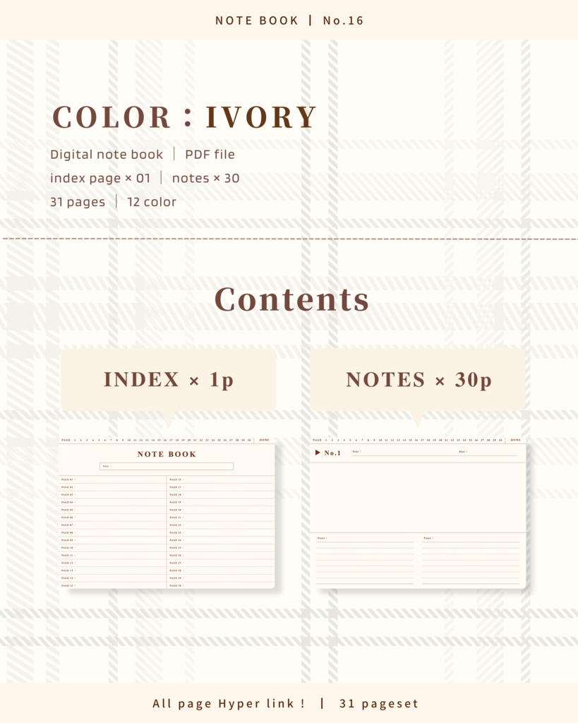 Notebook ๏ฝ No.16