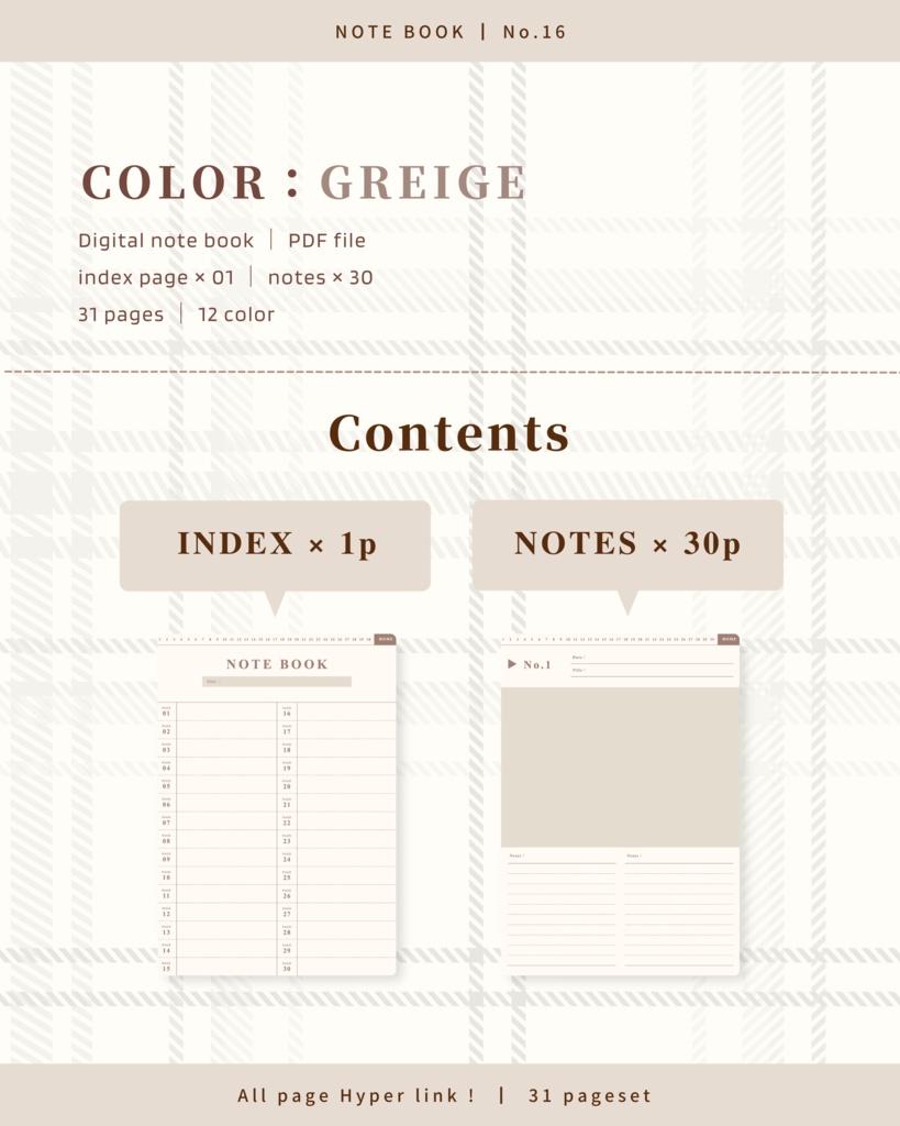 Notebook ๏ฝ No.16