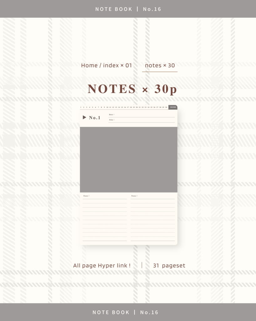 Notebook ๏ฝ No.16