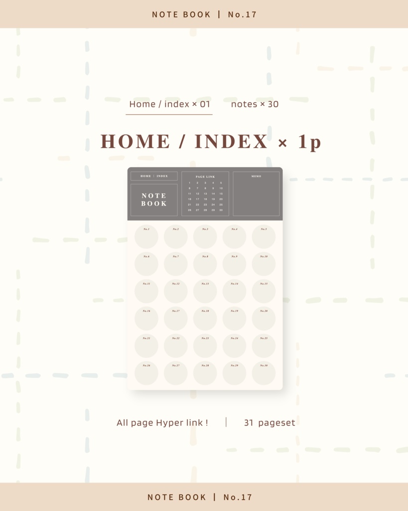 Notebook ๏ฝ No.17