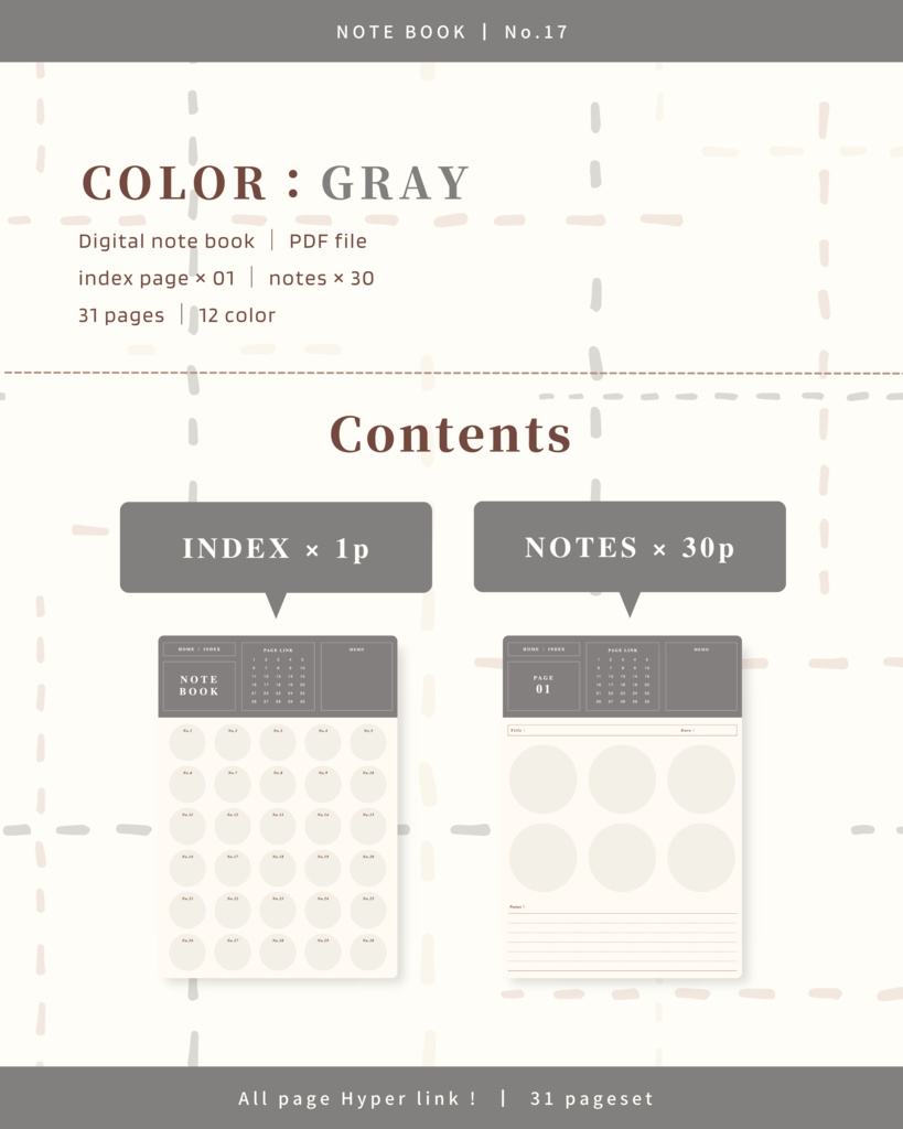 Notebook ๏ฝ No.17