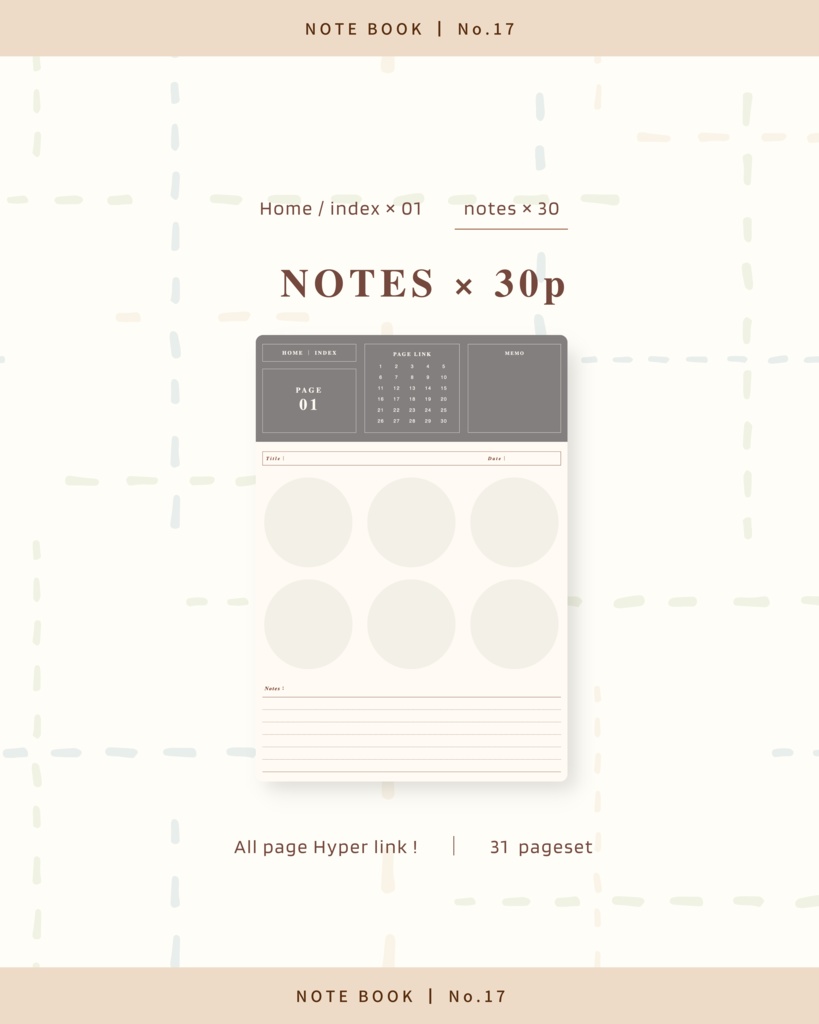 Notebook ๏ฝ No.17