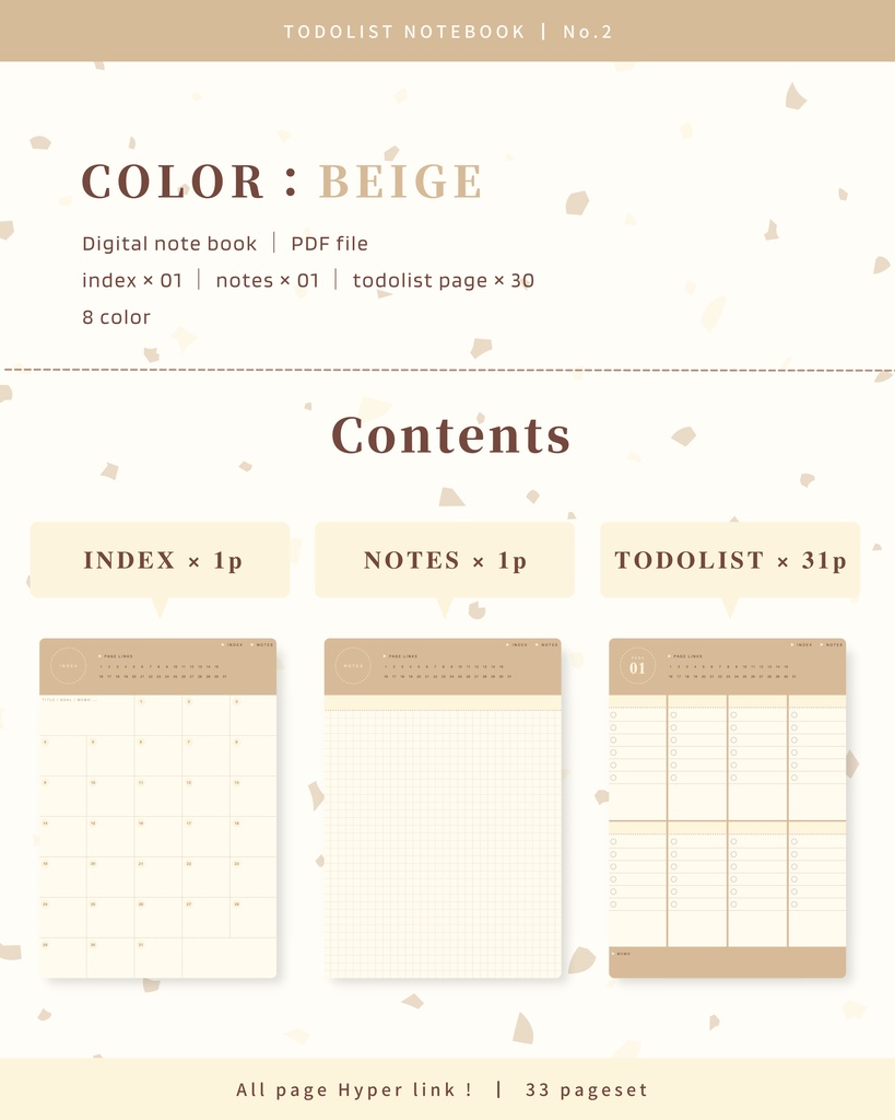 Todolist note๏ฝNo.2