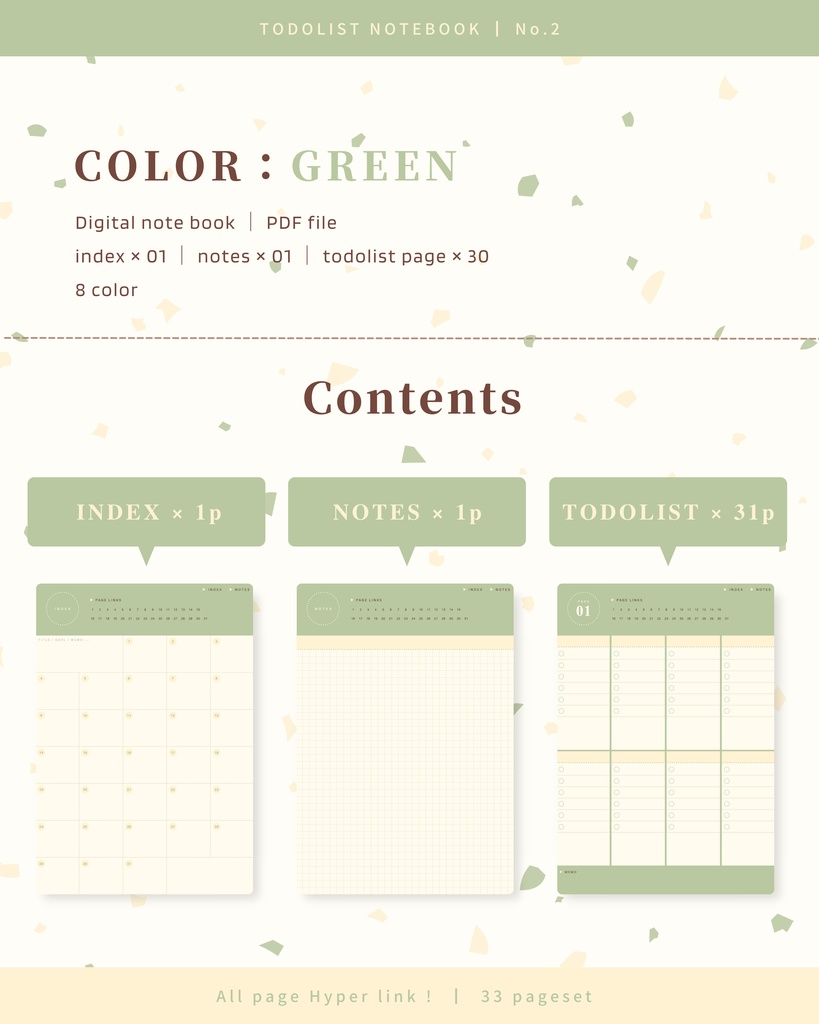 Todolist note๏ฝNo.2