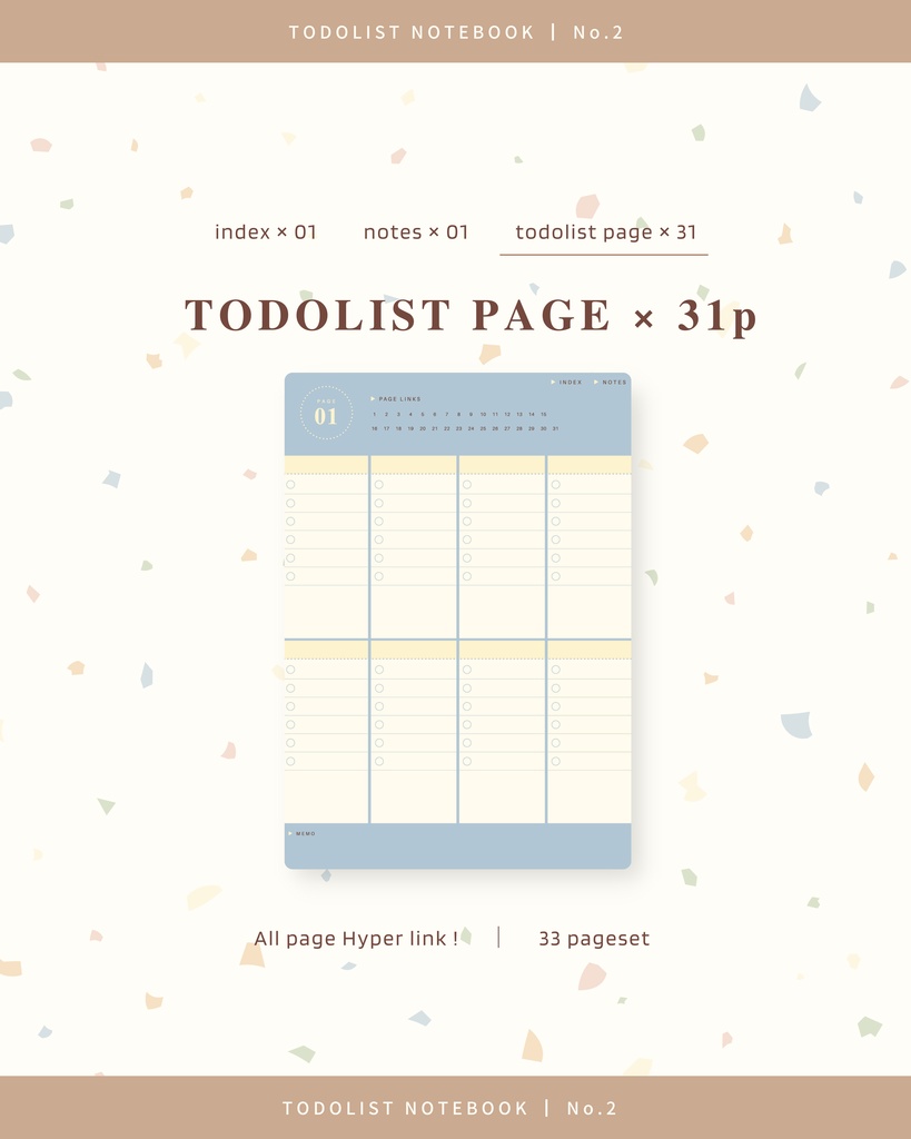 Todolist note๏ฝNo.2