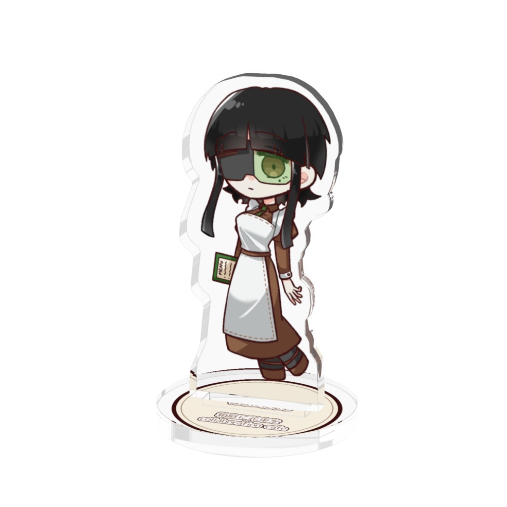 「箱庭に花束を」コラボカフェ風デフォルメアクスタ_エス