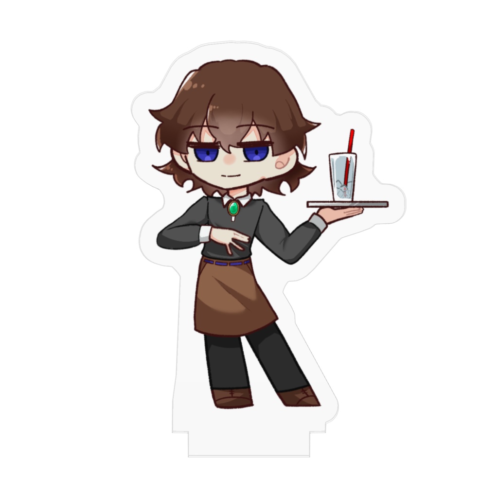 「箱庭に花束を」コラボカフェ風デフォルメアクスタ_ヨウ