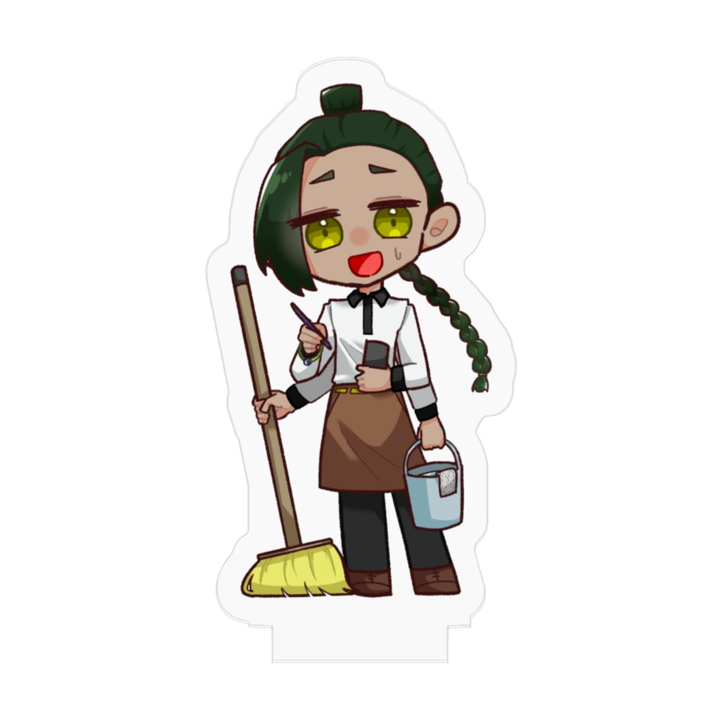 「箱庭に花束を」コラボカフェ風デフォルメアクスタ_ミヤ