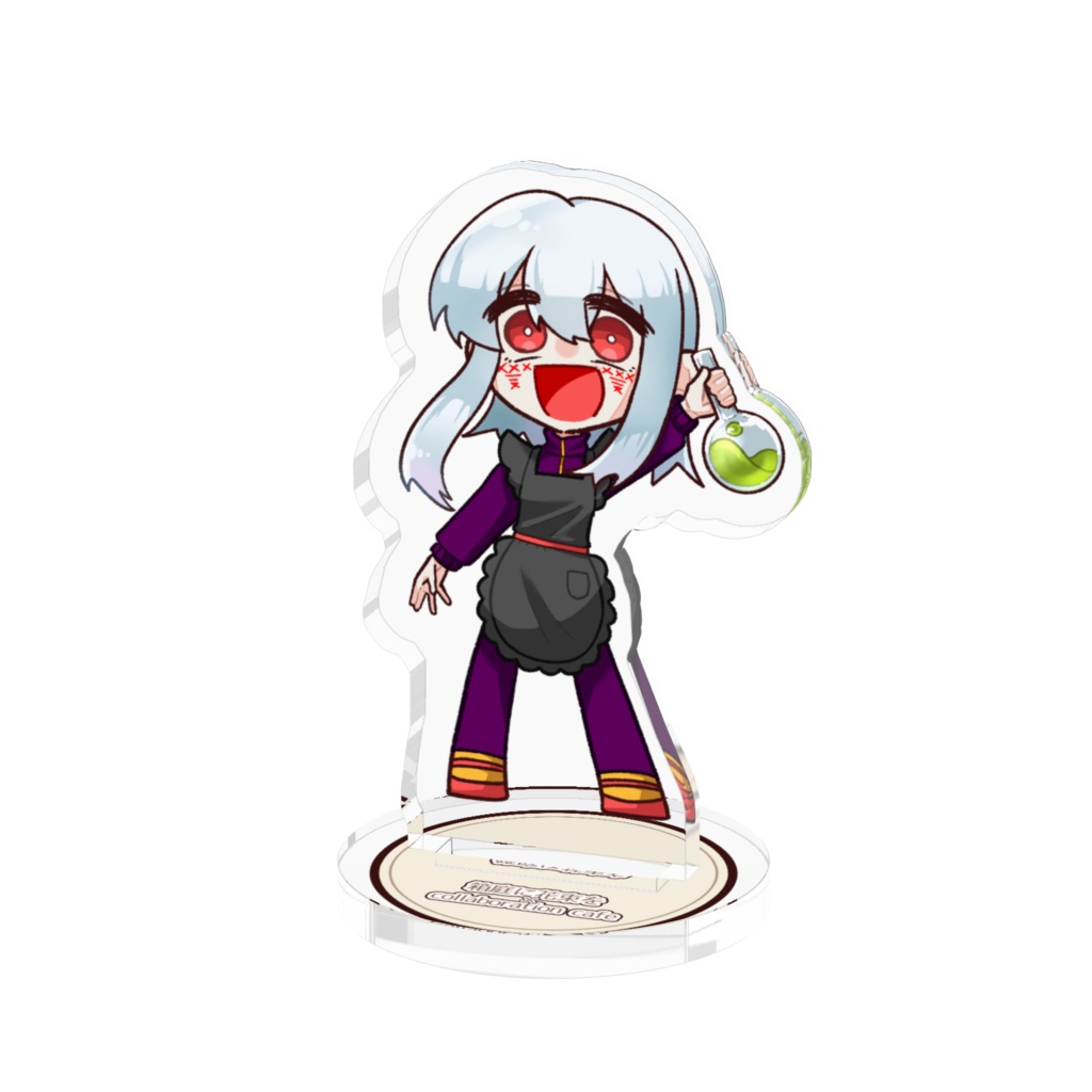 「箱庭に花束を」コラボカフェ風デフォルメアクスタ_モモセ