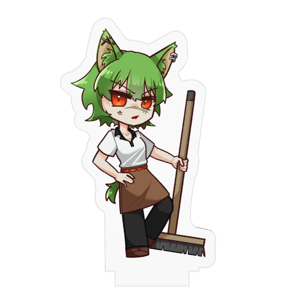 「箱庭に花束を」コラボカフェ風デフォルメアクスタ_タクマ