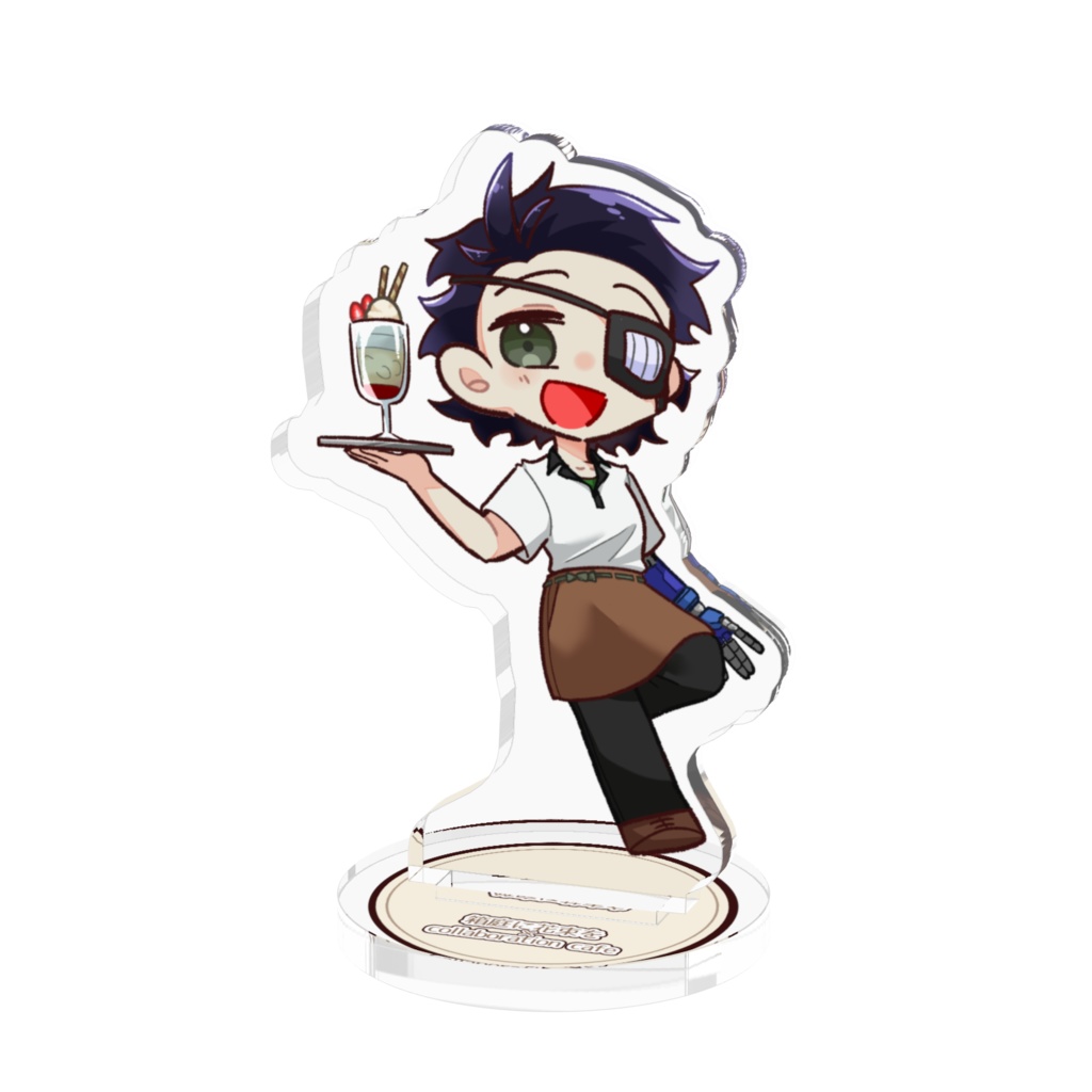 「箱庭に花束を」コラボカフェ風デフォルメアクスタ_アキ