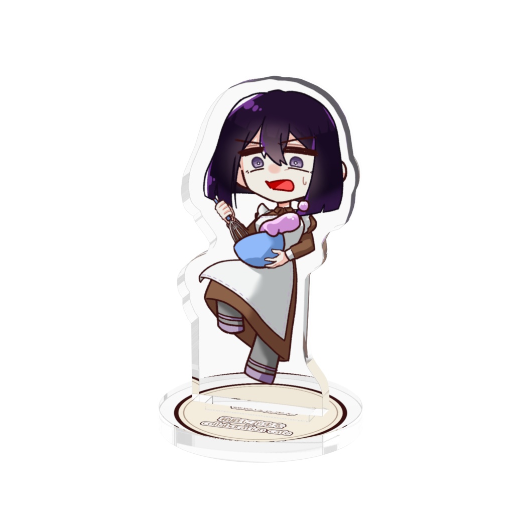 「箱庭に花束を」コラボカフェ風デフォルメアクスタ_リツ